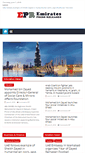 Mobile Screenshot of emiratespressreleases.com